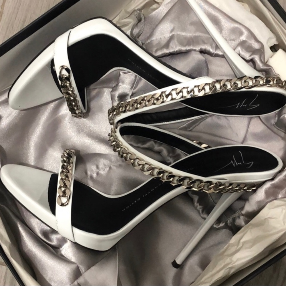 COPY - Giuseppe Zanotti Coline Bianca Sandalo